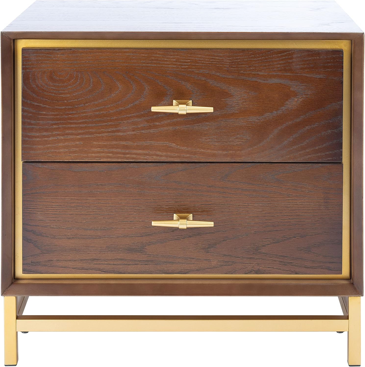 Premium Solid Wood Nightstand with Drawers