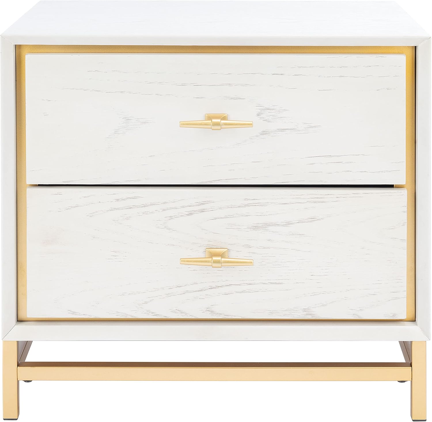 Premium Solid Wood Nightstand with Drawers